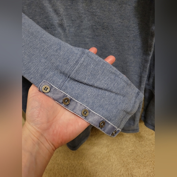 Christopher and Banks Long Sleeve Waffle Top in Size Large - Picture 2 of 6